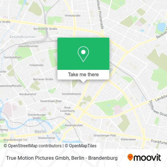 True Motion Pictures Gmbh map