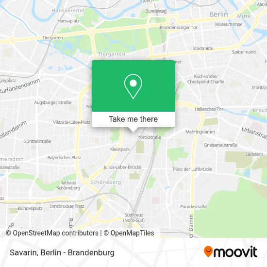 Savarin map