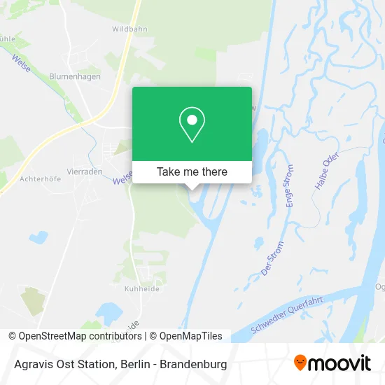 Agravis Ost Station map