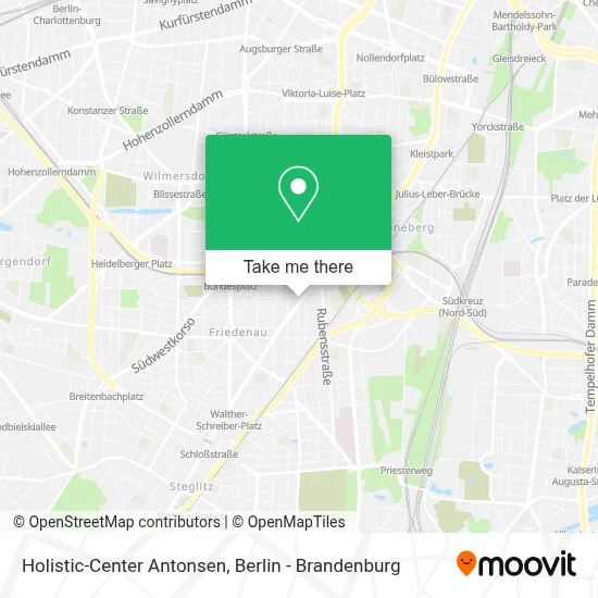 Holistic-Center Antonsen map