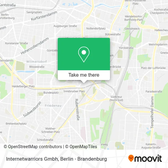 Internetwarriors Gmbh map