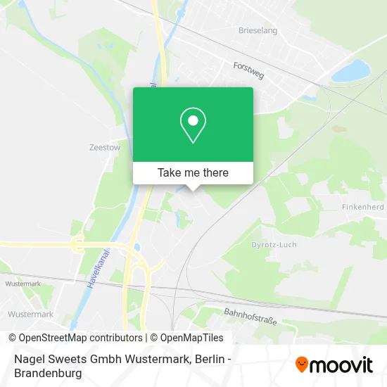 Nagel Sweets Gmbh Wustermark map