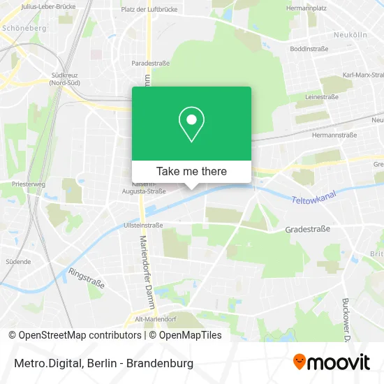 Metro.Digital map
