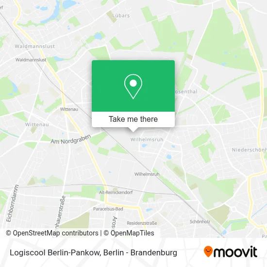 Logiscool Berlin-Pankow map