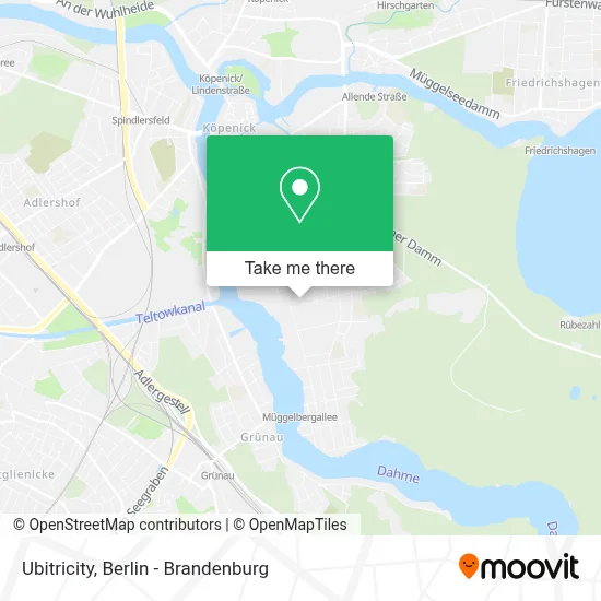 Ubitricity map