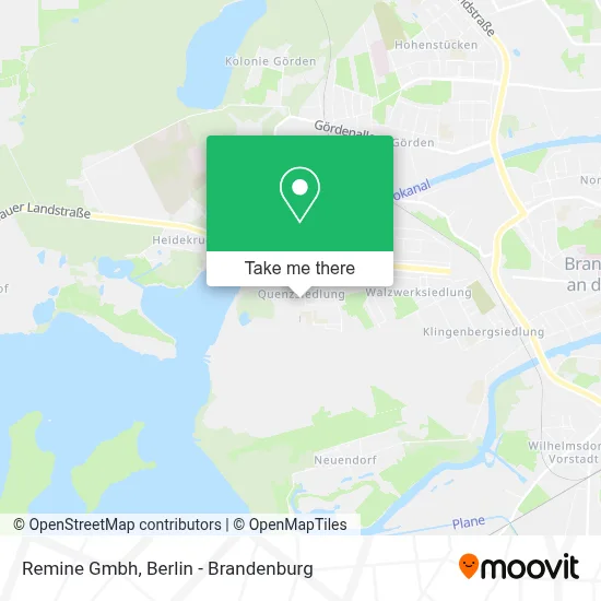 Remine Gmbh map
