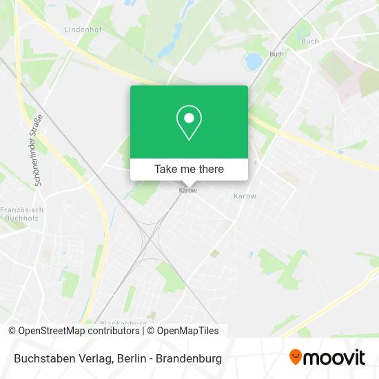 Buchstaben Verlag map