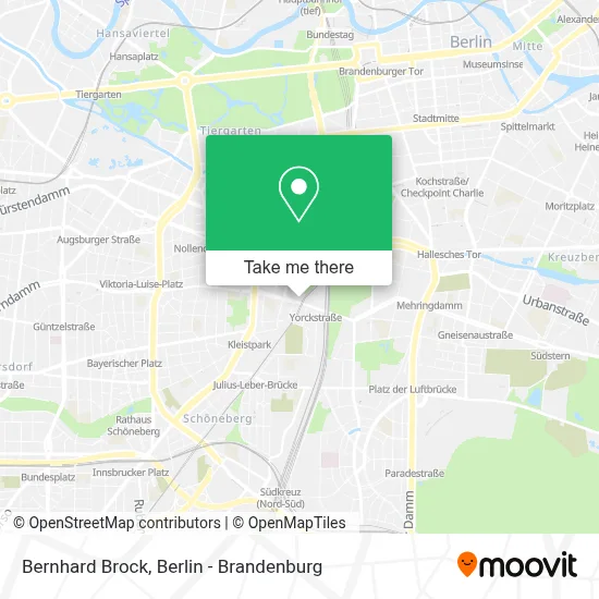 Bernhard Brock map