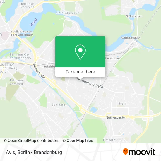 Avis map