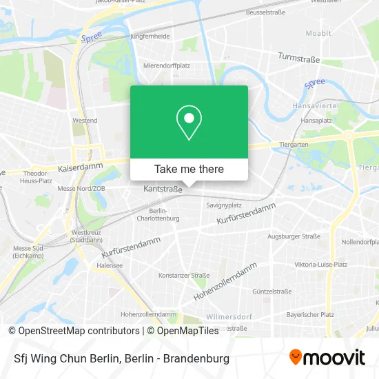 Sfj Wing Chun Berlin map