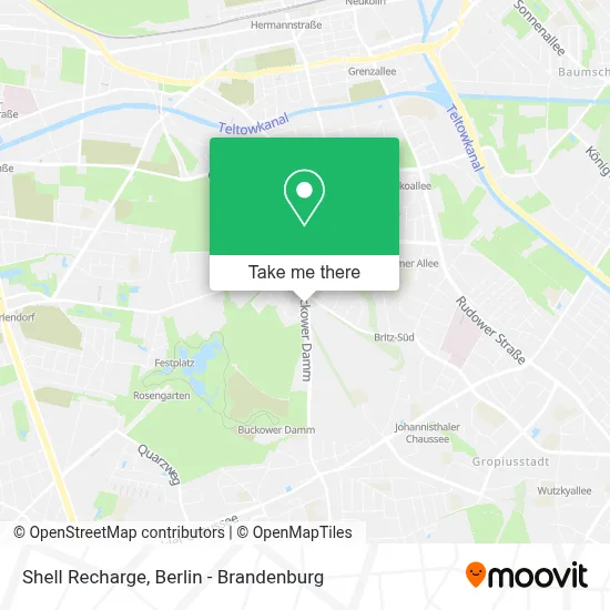 Shell Recharge map