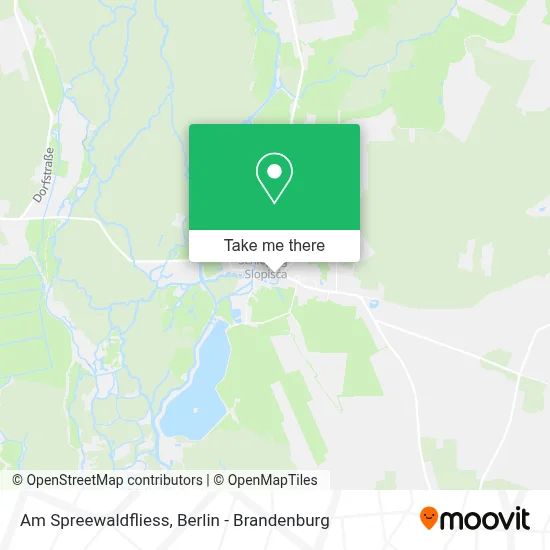 Am Spreewaldfliess map