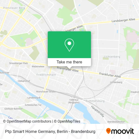 Ptp Smart Home Germany map