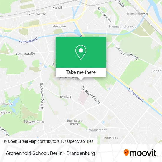 Archenhold School map
