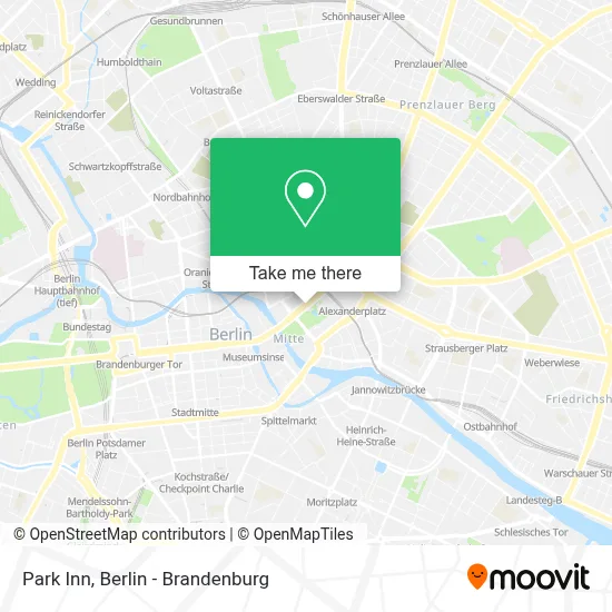 Park Inn map