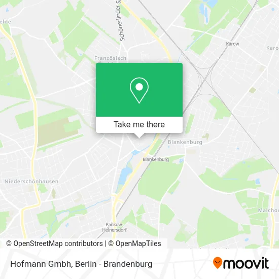 Hofmann Gmbh map