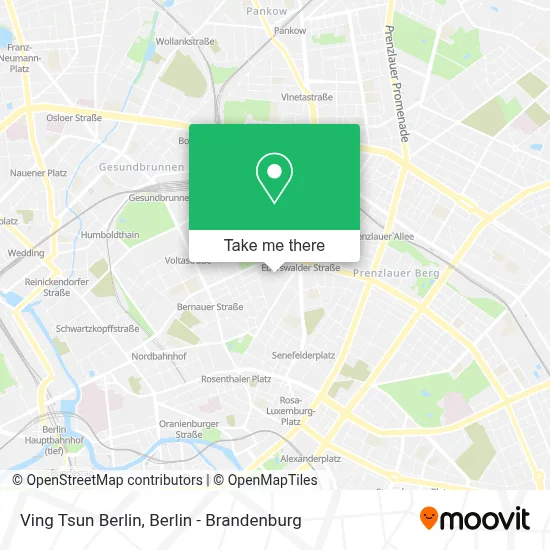 Ving Tsun Berlin map
