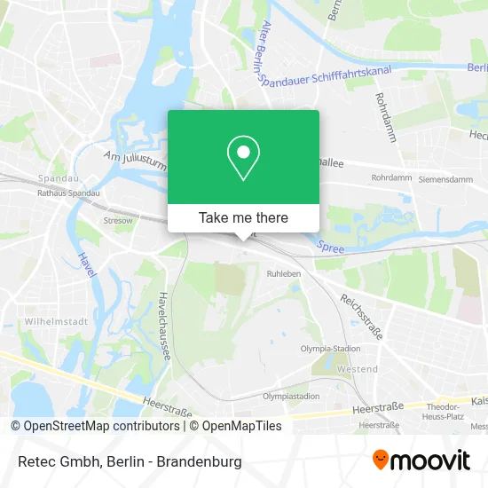 Retec Gmbh map