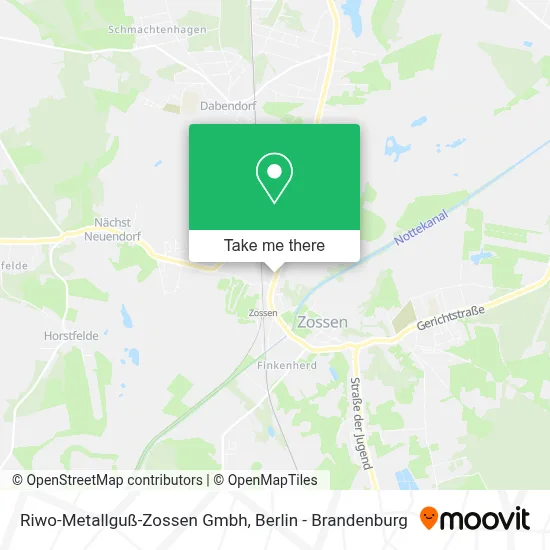 Riwo-Metallguß-Zossen Gmbh map