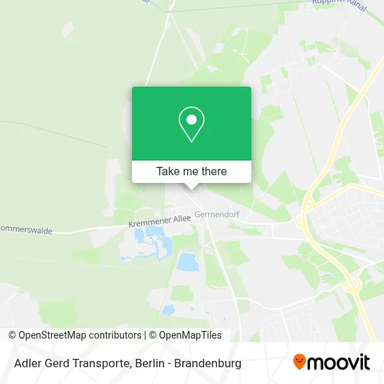 Adler Gerd Transporte map