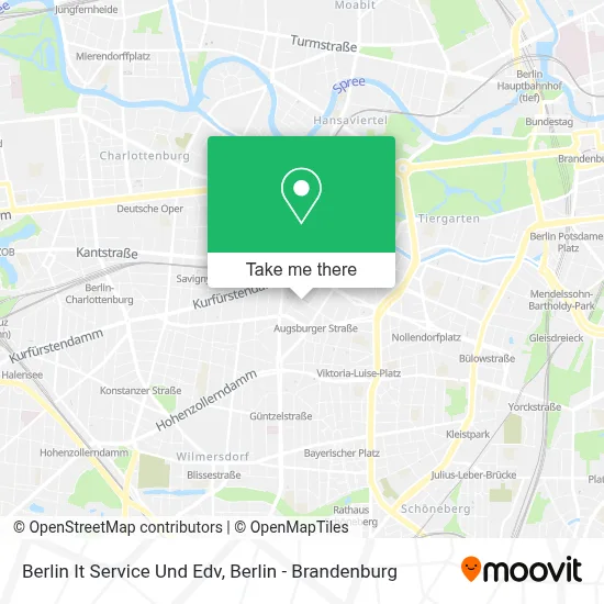 Berlin It Service Und Edv map