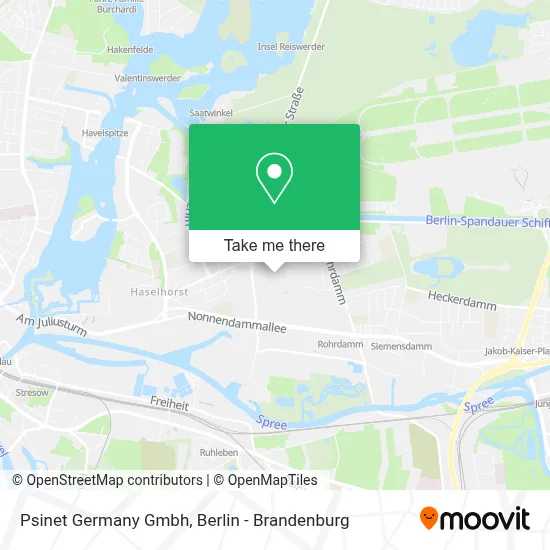 Psinet Germany Gmbh map