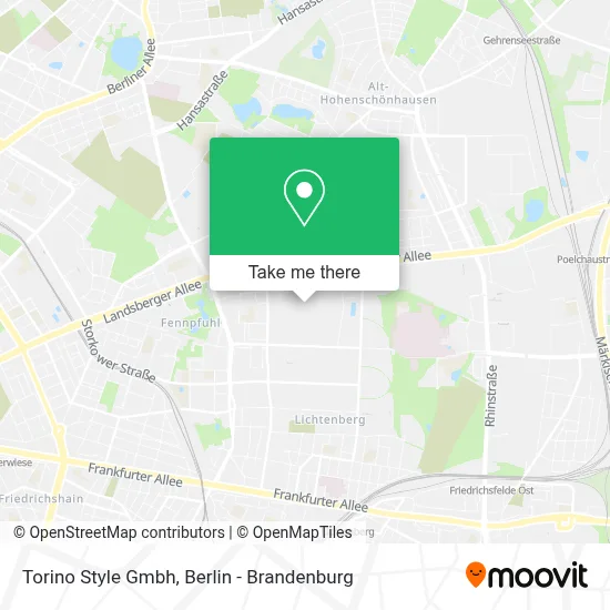Torino Style Gmbh map