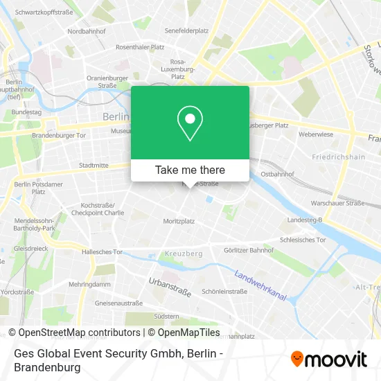 Ges Global Event Security Gmbh map