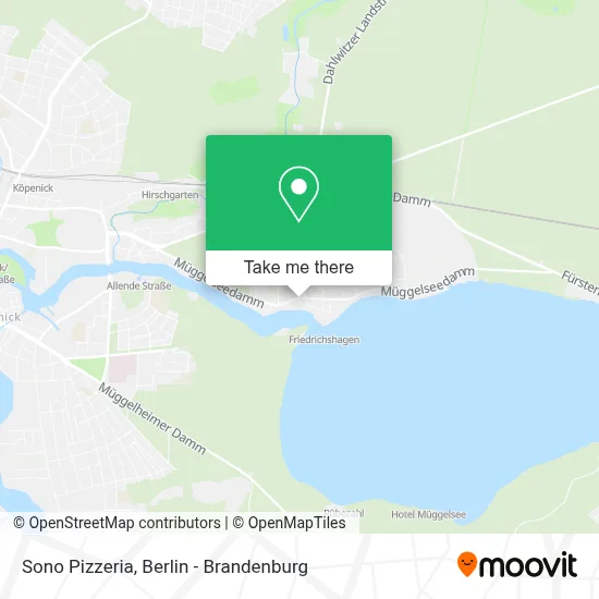 Sono Pizzeria map