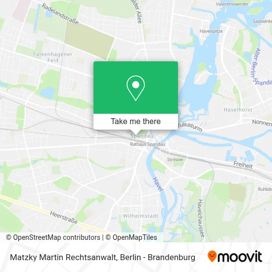 Matzky Martin Rechtsanwalt map