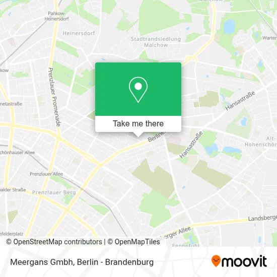 Meergans Gmbh map