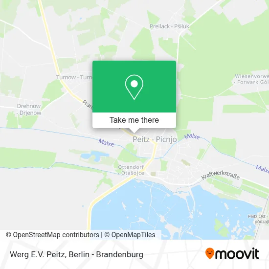 Werg E.V. Peitz map
