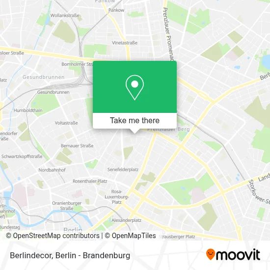 Berlindecor map