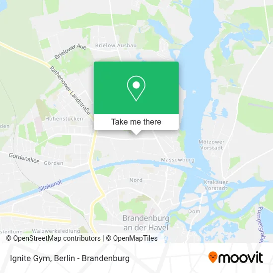 Ignite Gym map