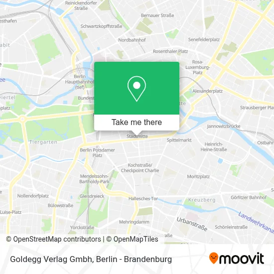 Goldegg Verlag Gmbh map