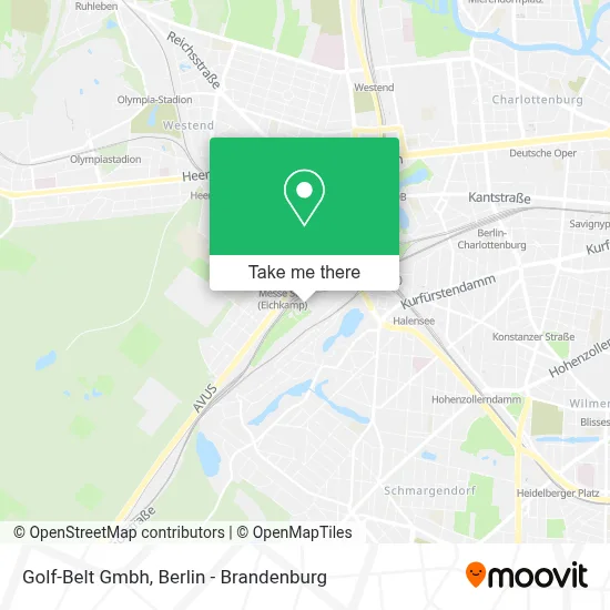 Golf-Belt Gmbh map