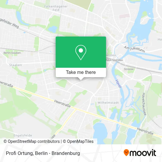 Profi Ortung map