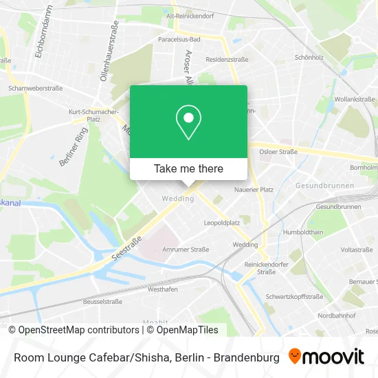 Room  Lounge Cafebar/Shisha map