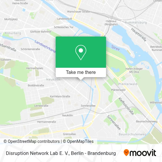 Disruption Network Lab E. V. map