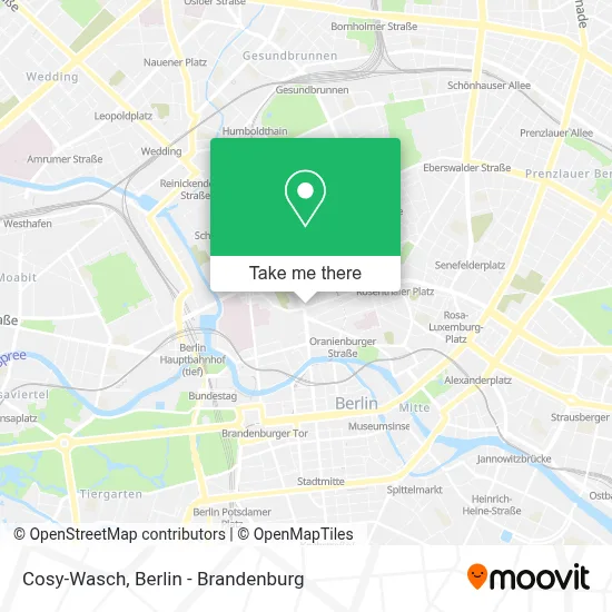 Cosy-Wasch map