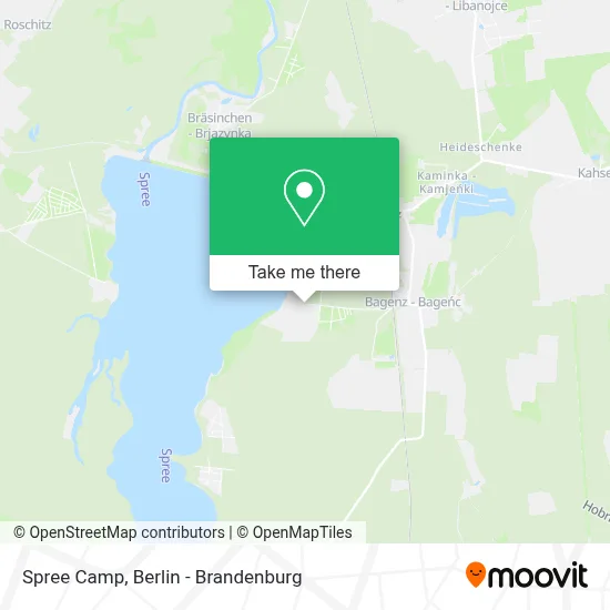 Spree Camp map