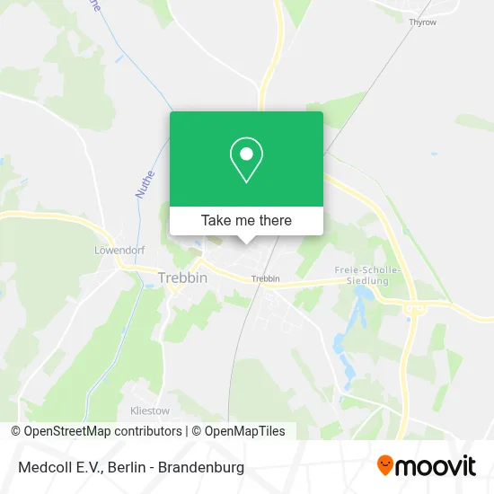 Medcoll E.V. map