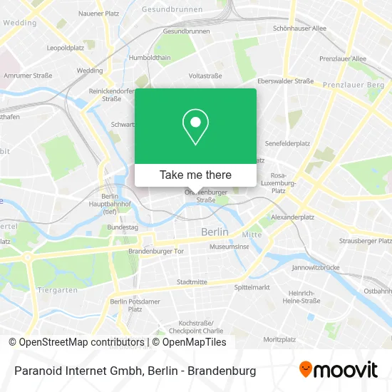 Paranoid Internet Gmbh map