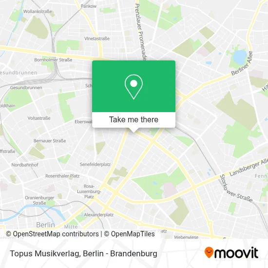 Topus Musikverlag map