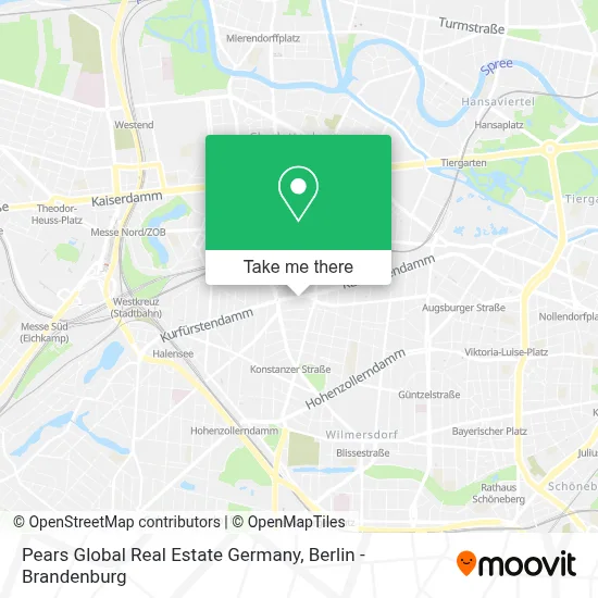 Pears Global Real Estate Germany map