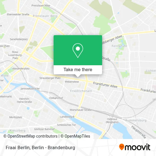 Fraai Berlin map