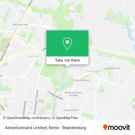 Adventurecard Limited map