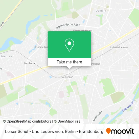 Leiser Schuh- Und Lederwaren map
