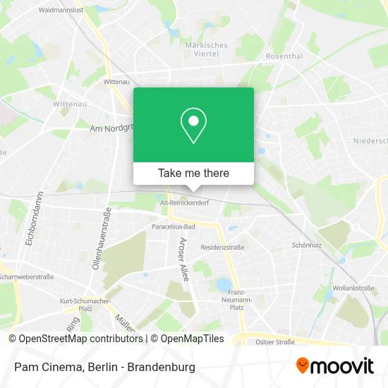 Pam Cinema map
