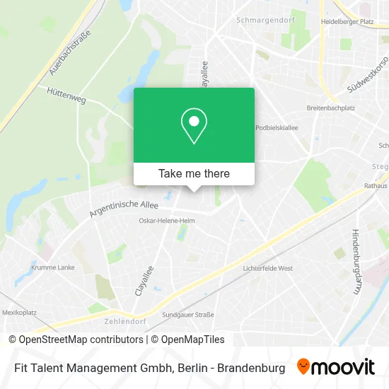 Fit Talent Management Gmbh map